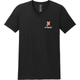 Midd North Hockey Softstyle V-Neck T-Shirt