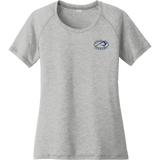 Jr. Herd Ladies PosiCharge Tri-Blend Wicking Scoop Neck Raglan Tee