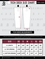 CT Whalers Tier 1 Sublimated Tech Socks
